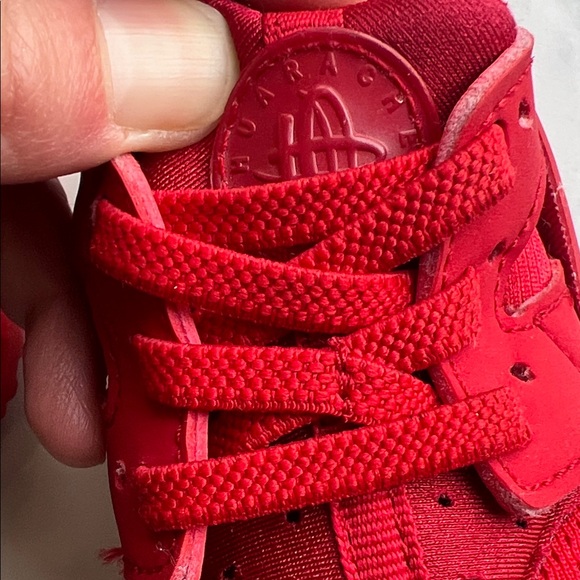 Nike 5C triple red Huarache BABY - Picture 4 of 13